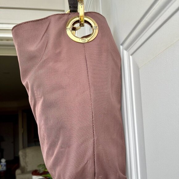 JPK Paris Bucket Bag Snap Closure Functional Pockets Removable Strap Brown W OS - Picture 14 of 15